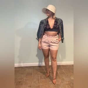 NWT Band of Gypsies Crop Halter Top